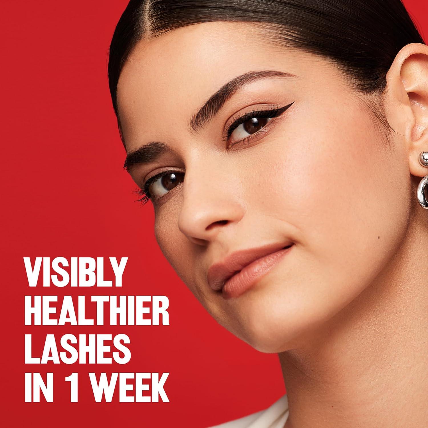 imageREVLON ColorStay Lash Serum Liner Waterproof Eyeliner Healthier Looking Eyelashes SmudgeResistant Flexible Brush Tip 001 Blackest Black