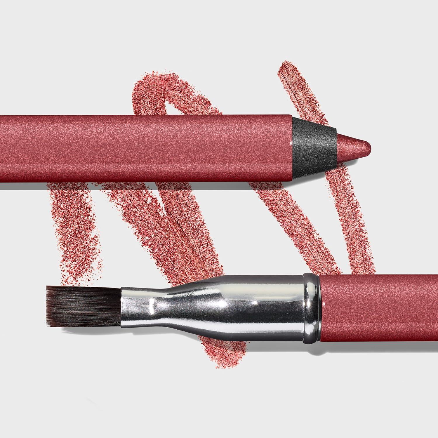 imageREVLON ColorStay Multiplayer LiquidGlide Eye Pencil MultiUse Makeup With Blending Brush Blends Then Sets Creamy Texture Waterproof Smudgeproof Longwearing 403 Glitch Effect 003 OzQueen of Hearts