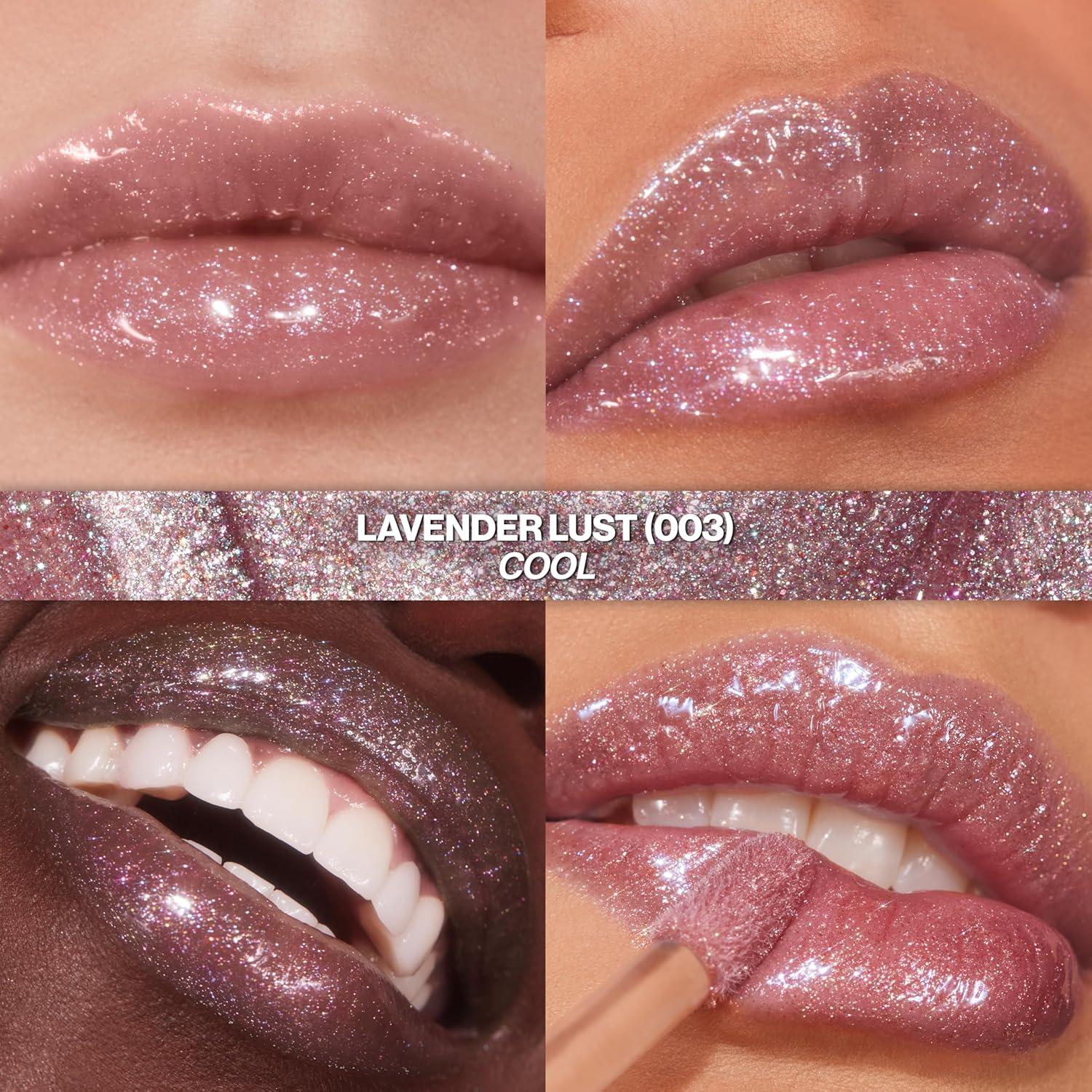 imageREVLON Super Lustrous Glimmer Gloss NonSticky Lip Gloss HighShine Finish PlantBased Glitter 006 Bronze Spark 013 fl oz003 Lavender Lust