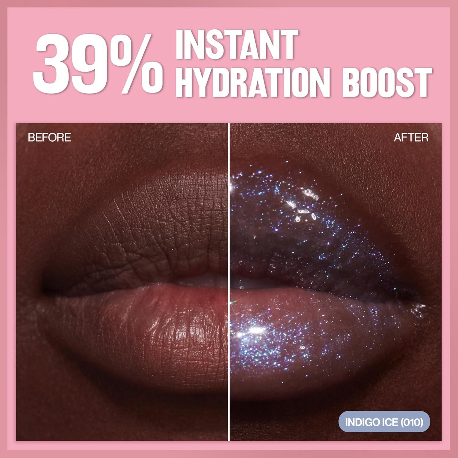 imageREVLON Super Lustrous Glimmer Gloss NonSticky Lip Gloss HighShine Finish PlantBased Glitter 006 Bronze Spark 013 fl oz008 Rose Glow