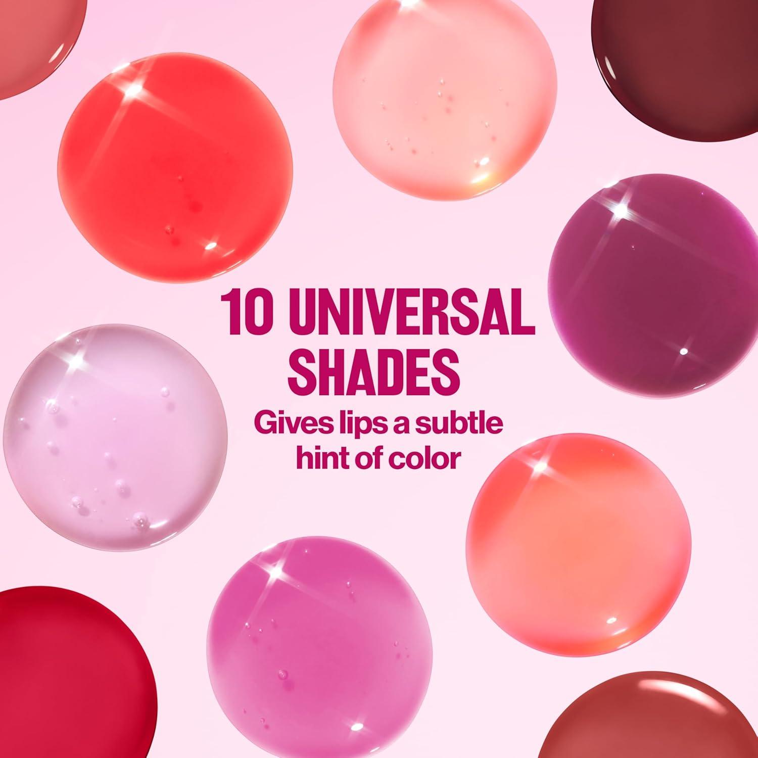 imageREVLON Super Lustrous Glimmer Lip Oil Moisturizing ampamp Tinted Shiny Finish Made with PlantBased Squalane 003 Glow Mama 013 fl oz005 Violit