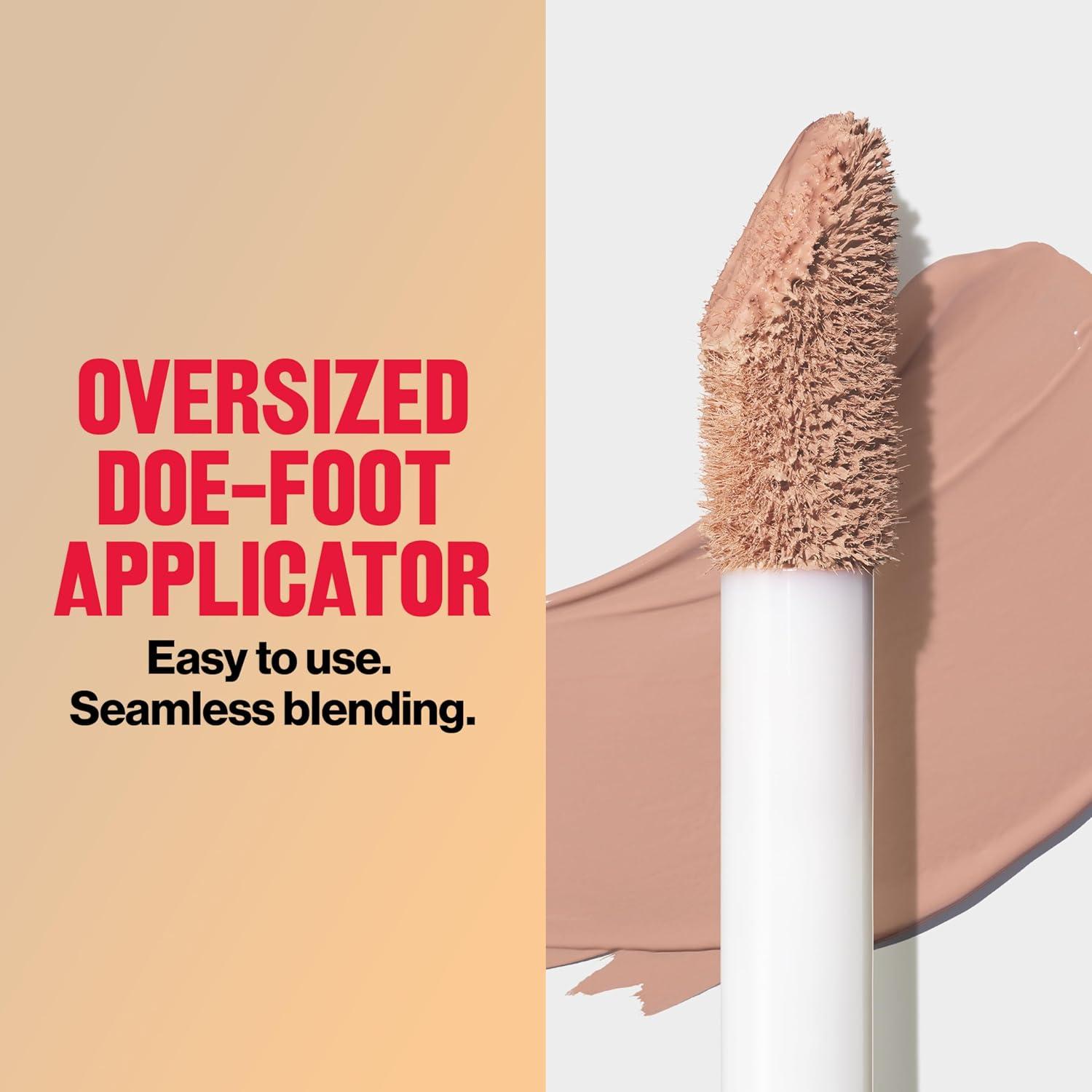 imageRevlon ColorStay Flex Wear Full Cover NonCreasing Concealer Infused with Hyaluronic Acid ampamp Vitamin E Flexible Longwear 060 Deep 034 Fl Oz055 Latte