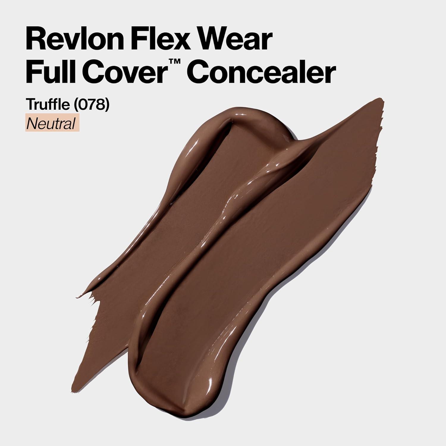 imageRevlon ColorStay Flex Wear Full Cover NonCreasing Concealer Infused with Hyaluronic Acid ampamp Vitamin E Flexible Longwear 060 Deep 034 Fl Oz078 Truffle