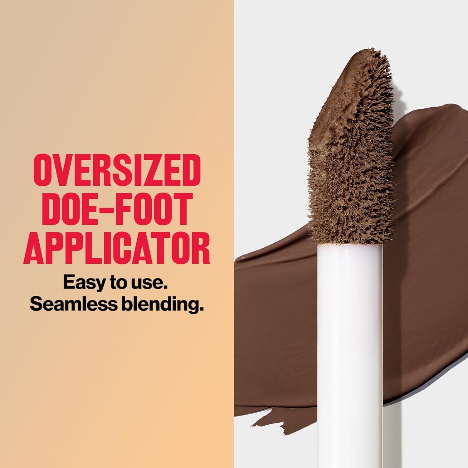 imageRevlon ColorStay Flex Wear Full Cover NonCreasing Concealer Infused with Hyaluronic Acid ampamp Vitamin E Flexible Longwear 060 Deep 034 Fl Oz078 Truffle