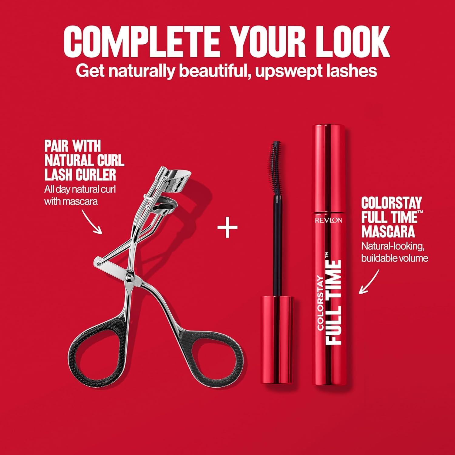 imageRevlon ColorStay Full Time Mascara Volumizing Eye Makeup 24 Hour Wear SmudgeProof NonClumping and FlakeFree Formula 401 Blackest Black401 Blackest Black