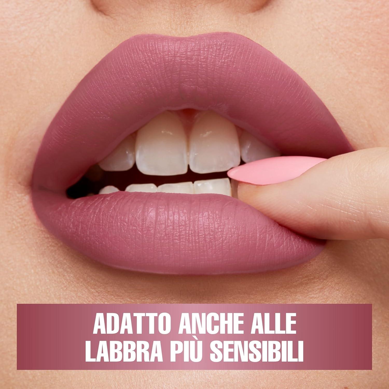 imageRevlon ColorStay Limitless Matte Liquid Lipstick Vegan Formula NoBudge Longwear Lip Color Long Lasting LightweightComfortable Waterproof 005 Strut 017 fl oz011 Fire Off