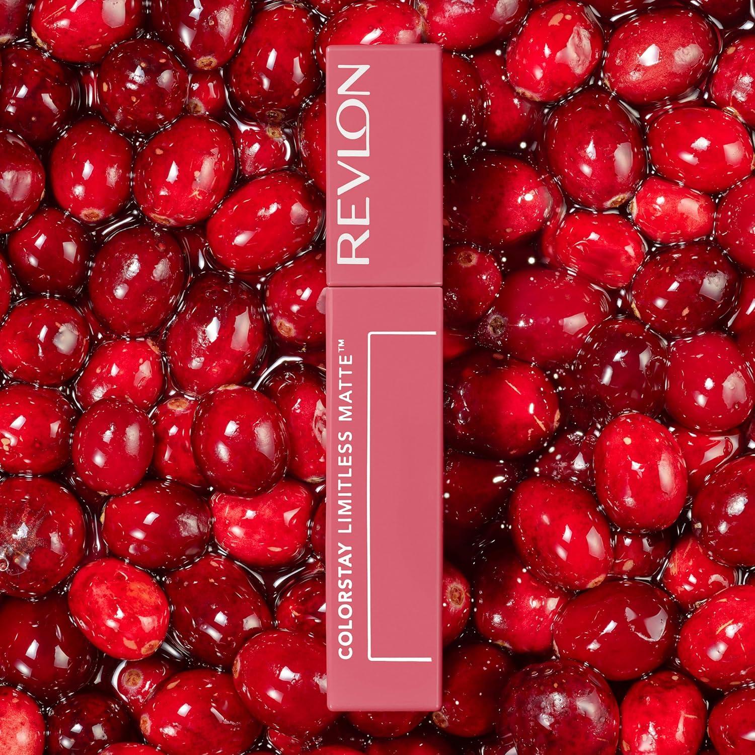 imageRevlon ColorStay Limitless Matte Liquid Lipstick Vegan Formula NoBudge Longwear Lip Color Long Lasting LightweightComfortable Waterproof 005 Strut 017 fl oz011 Fire Off