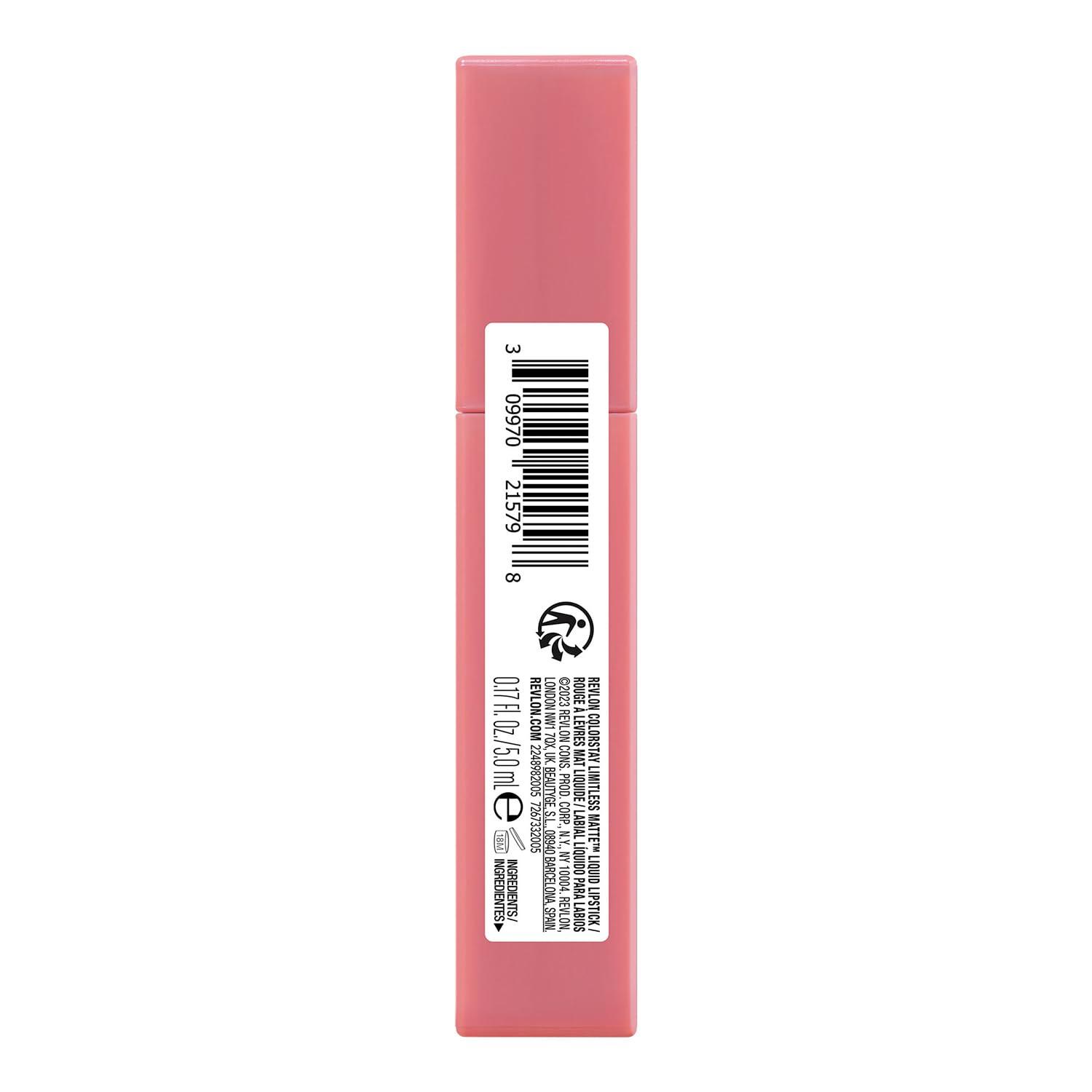 imageRevlon ColorStay Limitless Matte Liquid Lipstick Vegan Formula NoBudge Longwear Lip Color Long Lasting LightweightComfortable Waterproof 005 Strut 017 fl oz005 Strut