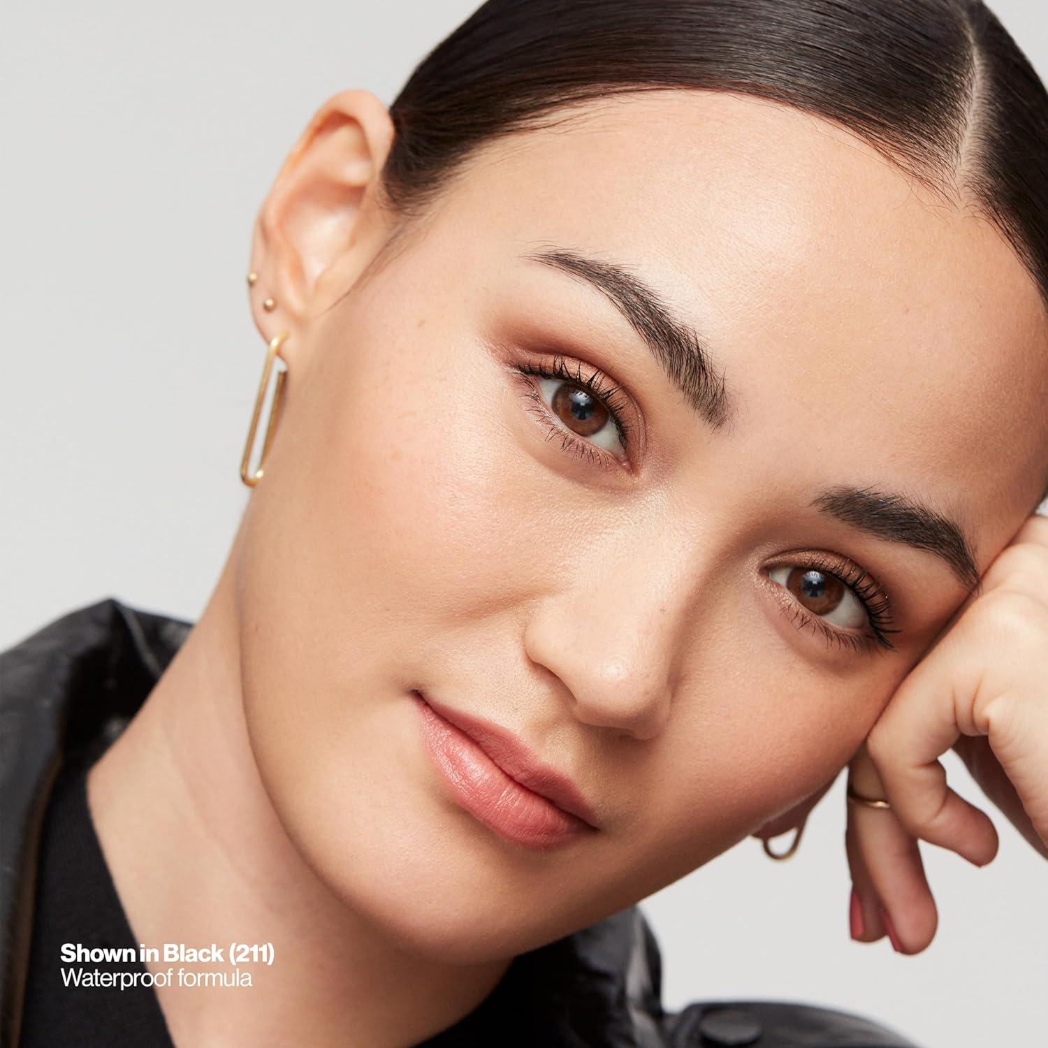 imageRevlon ColorStay Xtensionnaire Lengthening Lash Serum and Mascara In One Tapered Brush for 2X Longer Looking Eyelashes Infused with Pro Vitamin B5 SmudgeProof 201 Blackest BlackBlack Brown