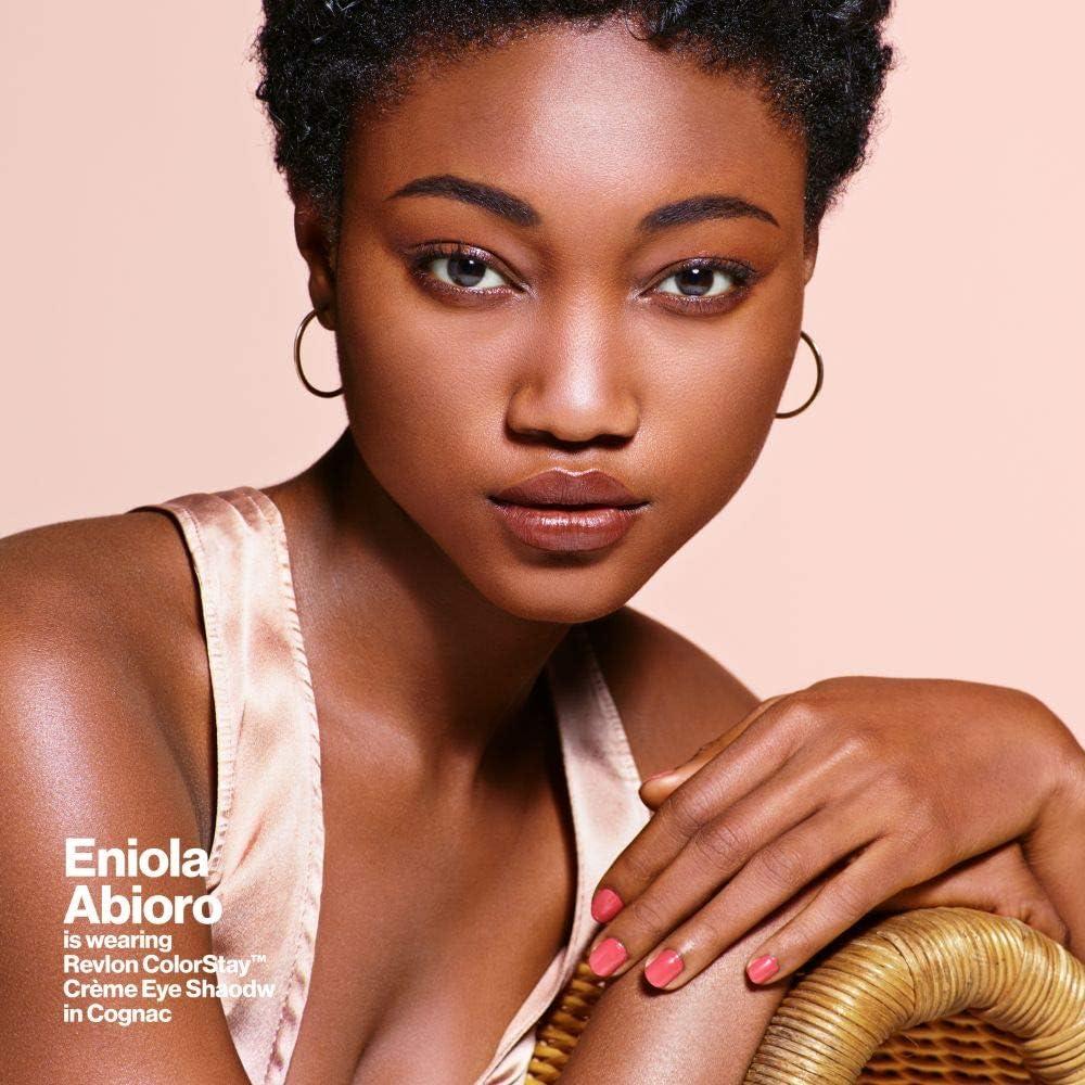 imageRevlon Crme Eyeshadow ColorStay 24 Hour Eye Makeup Highly Pigmented Cream Formula in Blendable Matte ampamp Shimmer Finishes 705 Crme Brle 018 OzVanilla