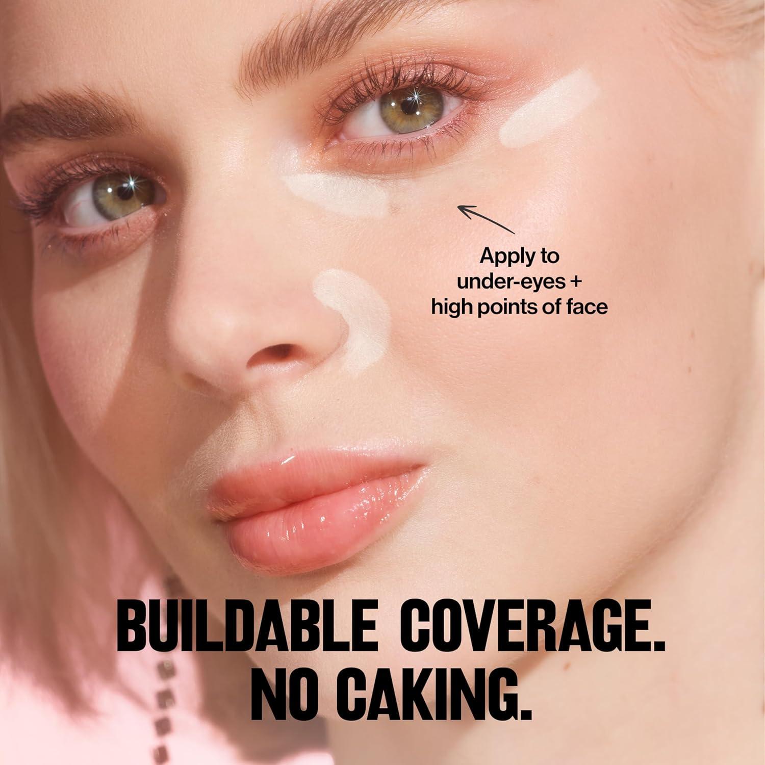 imageRevlon Glimmer Brightening Concealer Liquid Under Eye Makeup Made with Caffeine Vitamin C ampamp Stevioside 165 03 fl oz175