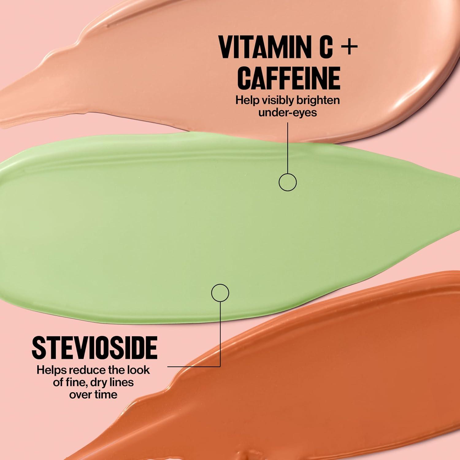 imageRevlon Glimmer Brightening Concealer Liquid Under Eye Makeup Made with Caffeine Vitamin C ampamp Stevioside 165 03 fl ozPeach