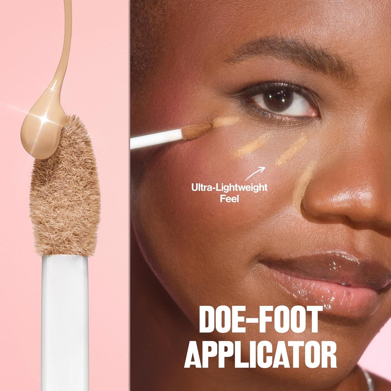 imageRevlon Glimmer Brightening Concealer Liquid Under Eye Makeup Made with Caffeine Vitamin C ampamp Stevioside 165 03 fl ozPink