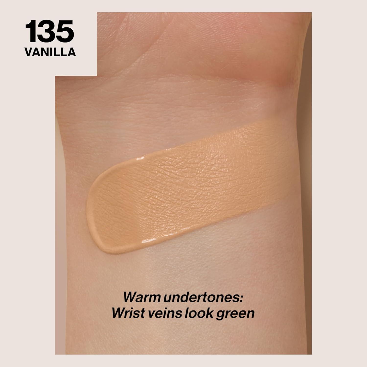 imageRevlon Liquid Foundation ColorStay Face Makeup for Combination ampamp Oily Skin SPF 15 MediumFull Coverage with Matte Finish Light Honey 260 10 oz135 Vanilla