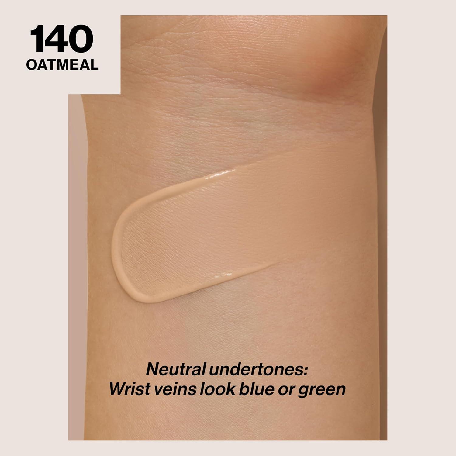 imageRevlon Liquid Foundation ColorStay Face Makeup for Combination ampamp Oily Skin SPF 15 MediumFull Coverage with Matte Finish Light Honey 260 10 oz140 Oatmeal