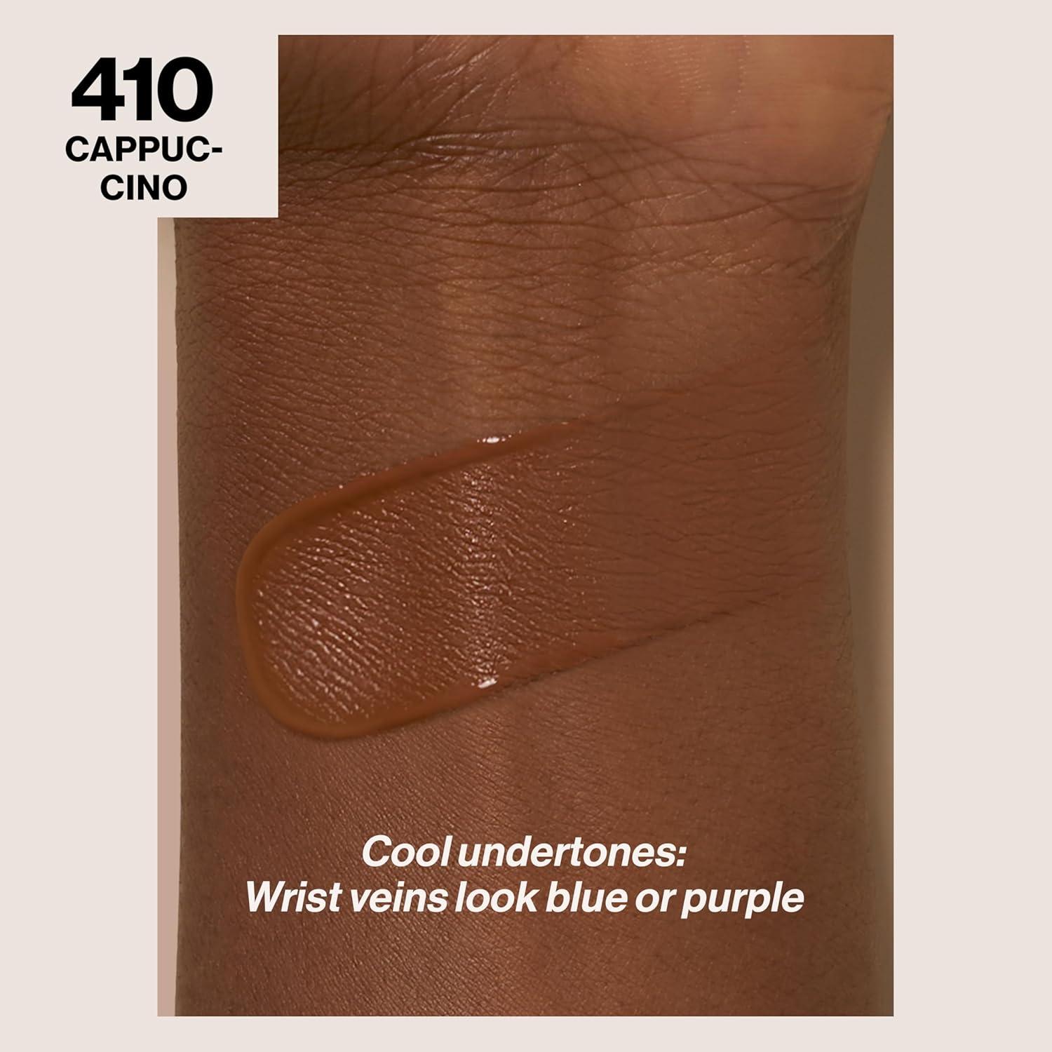 imageRevlon Liquid Foundation ColorStay Face Makeup for Combination ampamp Oily Skin SPF 15 MediumFull Coverage with Matte Finish Light Honey 260 10 oz410 Cappuccino