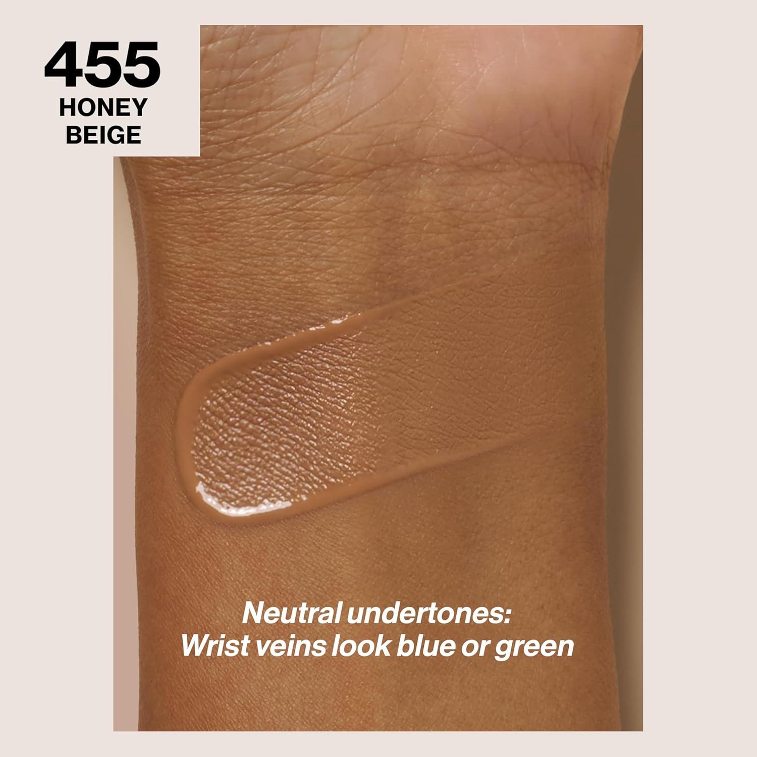 imageRevlon Liquid Foundation ColorStay Face Makeup for Combination ampamp Oily Skin SPF 15 MediumFull Coverage with Matte Finish Light Honey 260 10 oz455 Honey Beige