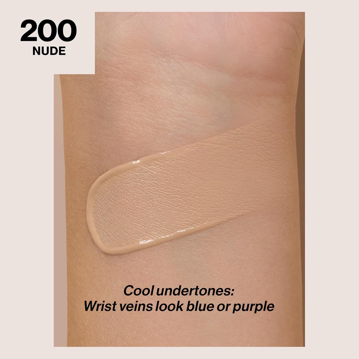 imageRevlon Liquid Foundation ColorStay Face Makeup for Normal ampamp Dry Skin SPF 20 Longwear MediumFull Coverage with Natural Finish 110 Ivory 1 fl oz200 Nude