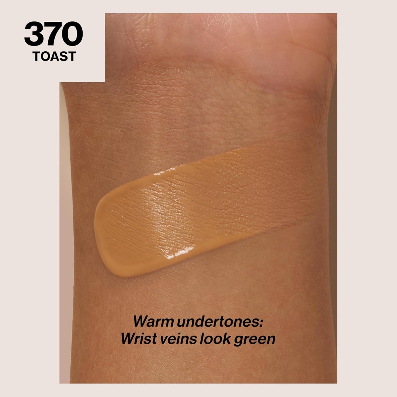 imageRevlon Liquid Foundation ColorStay Face Makeup for Normal ampamp Dry Skin SPF 20 Longwear MediumFull Coverage with Natural Finish 110 Ivory 1 fl oz370 Toast