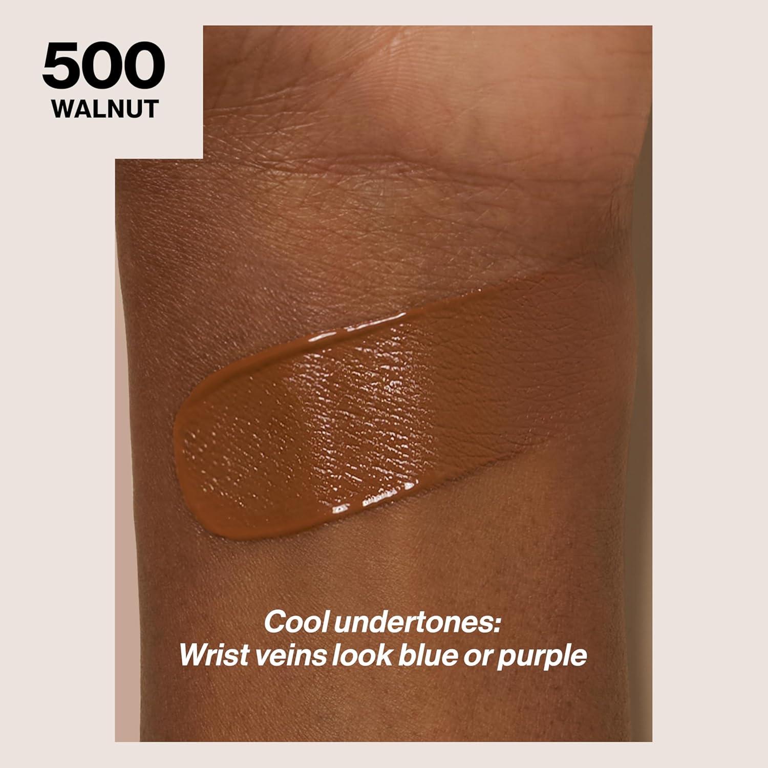 imageRevlon Liquid Foundation ColorStay Face Makeup for Normal ampamp Dry Skin SPF 20 Longwear MediumFull Coverage with Natural Finish 110 Ivory 1 fl oz500 Walnut