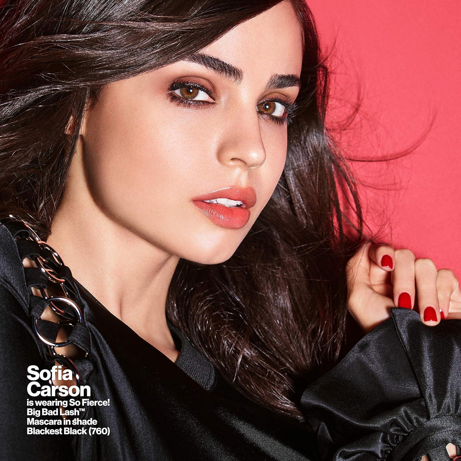 imageRevlon Mascara So Fierce Big Bad Lash Eye Makeup Volumizing Lasts up to 24 Hours No Clump SmudgeProof FlakeFree 760 Blackest Black 034 fl ozBlackest Black Waterproof