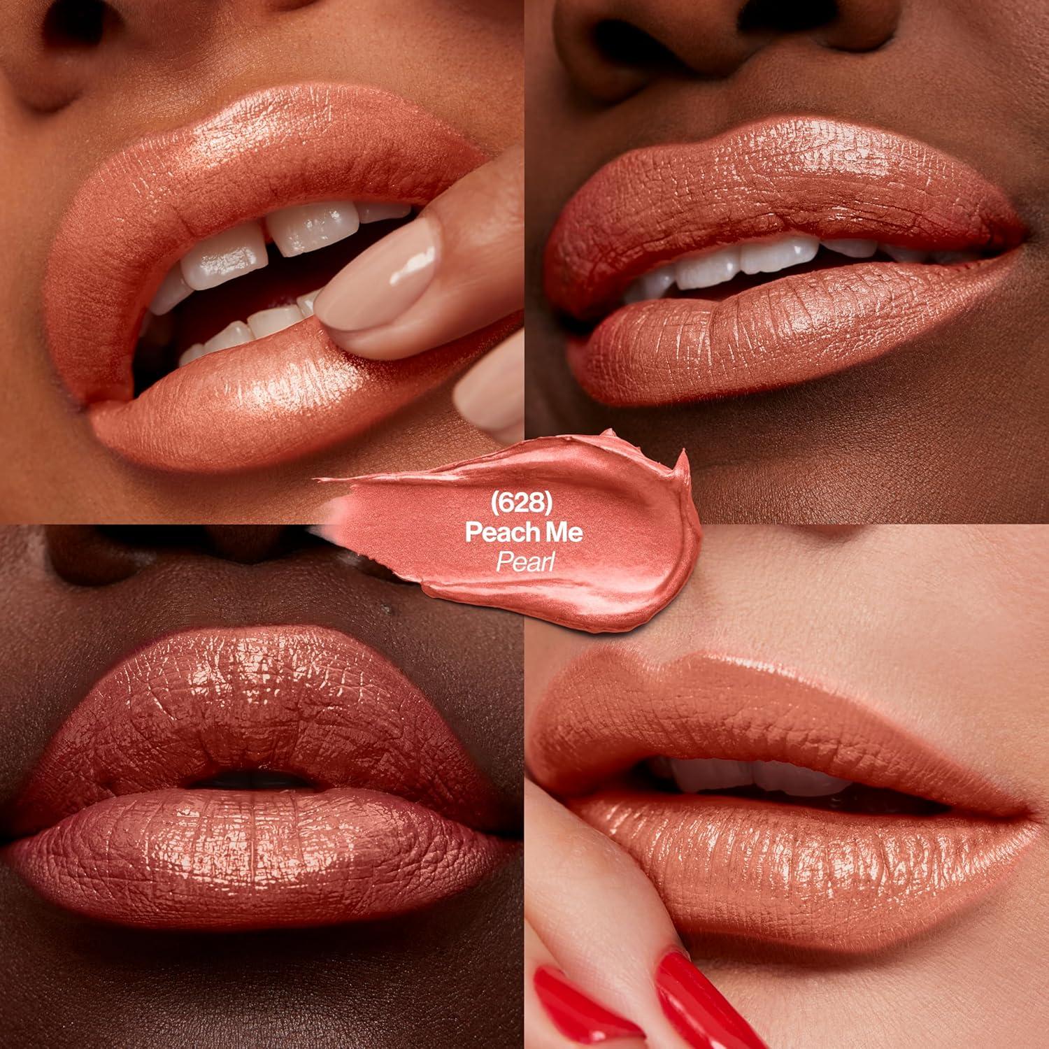 imageRevlon Super Lustrous Lipstick Creamy Formula For Soft FullerLooking Lips Moisturized Feel 315 Iced Mocha 015 oz628 Peach Me