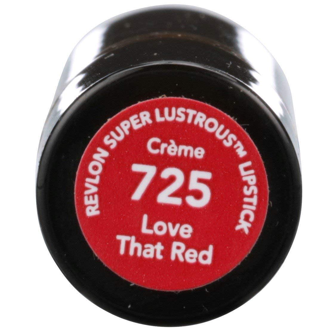 imageRevlon Super Lustrous Lipstick Creamy Formula For Soft FullerLooking Lips Moisturized Feel 315 Iced Mocha 015 ozLove That Red 725