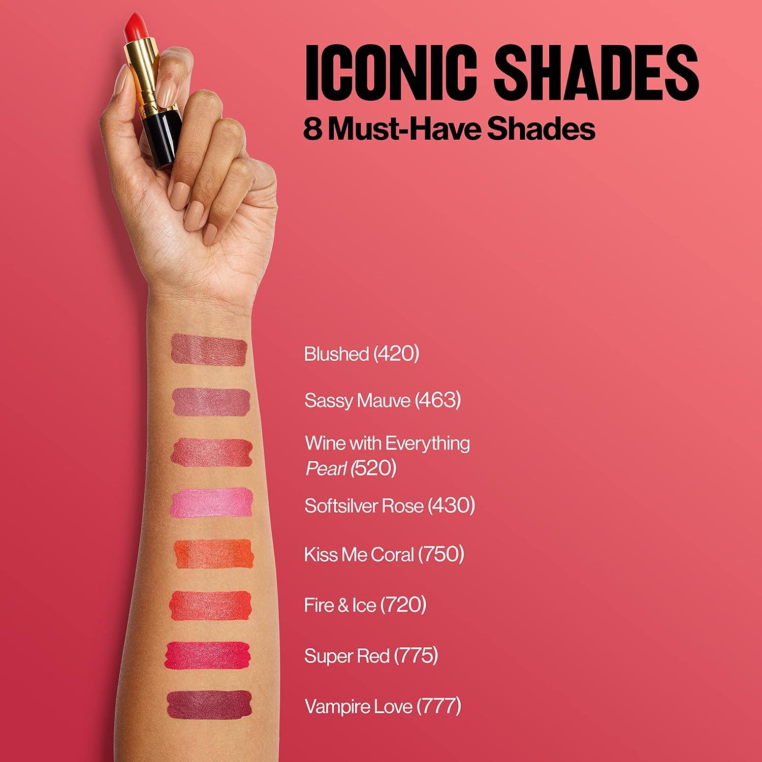 imageRevlon Super Lustrous Lipstick Creamy Formula For Soft FullerLooking Lips Moisturized Feel 415 Pink In The Afternoon 015 oz745 Love Is On