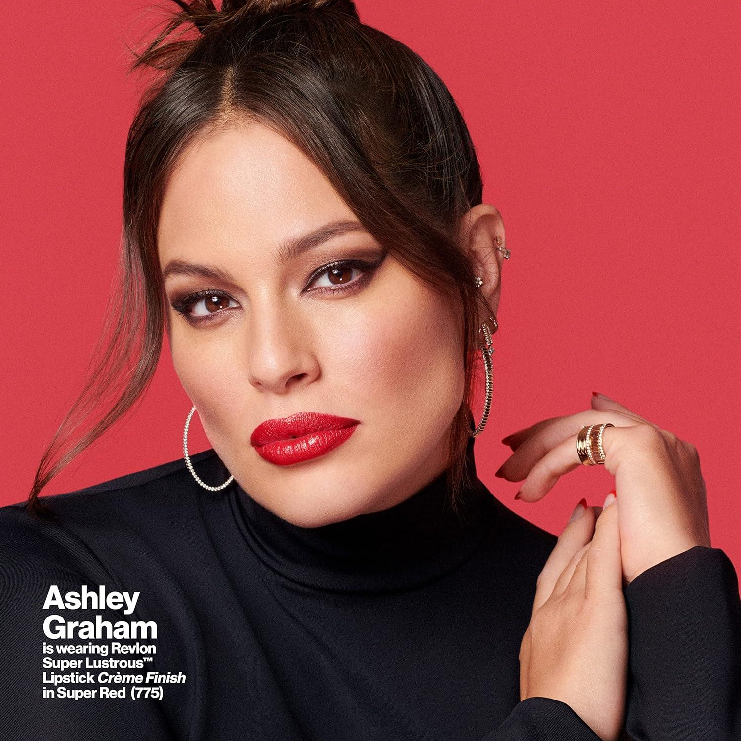 imageRevlon Super Lustrous Lipstick Creamy Formula For Soft FullerLooking Lips Moisturized Feel 415 Pink In The Afternoon 015 oz782 Ruby Attitude