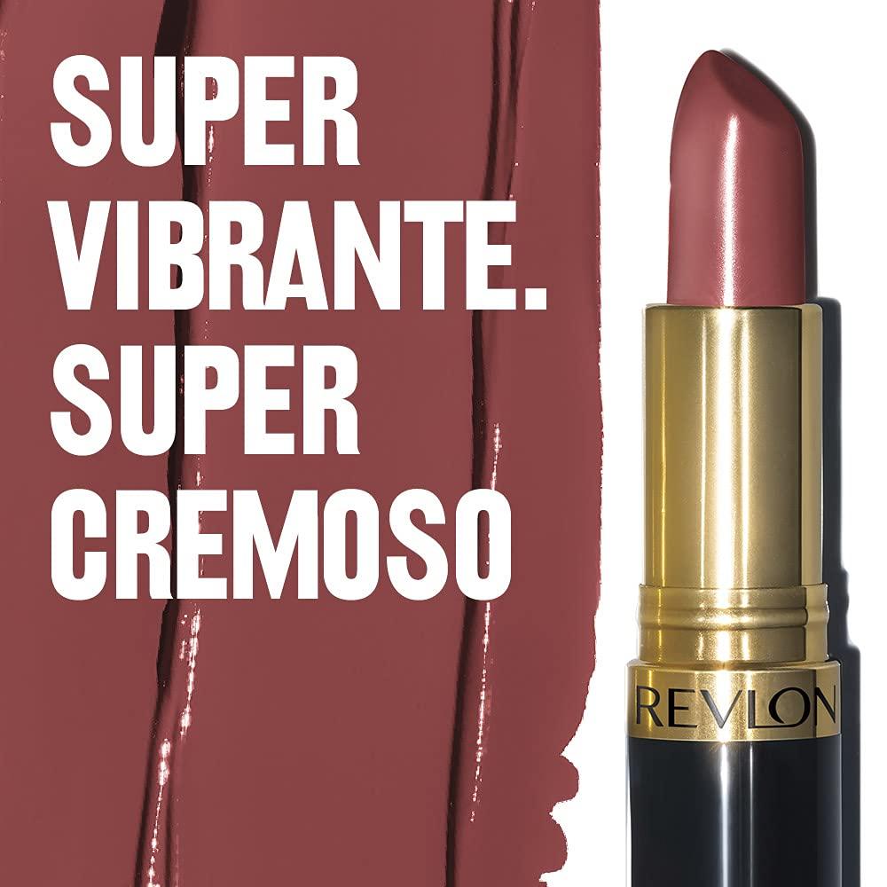 imageRevlon Super Lustrous Lipstick Creamy Formula For Soft FullerLooking Lips Moisturized Feel 415 Pink In The Afternoon 015 ozRum Raisin 535
