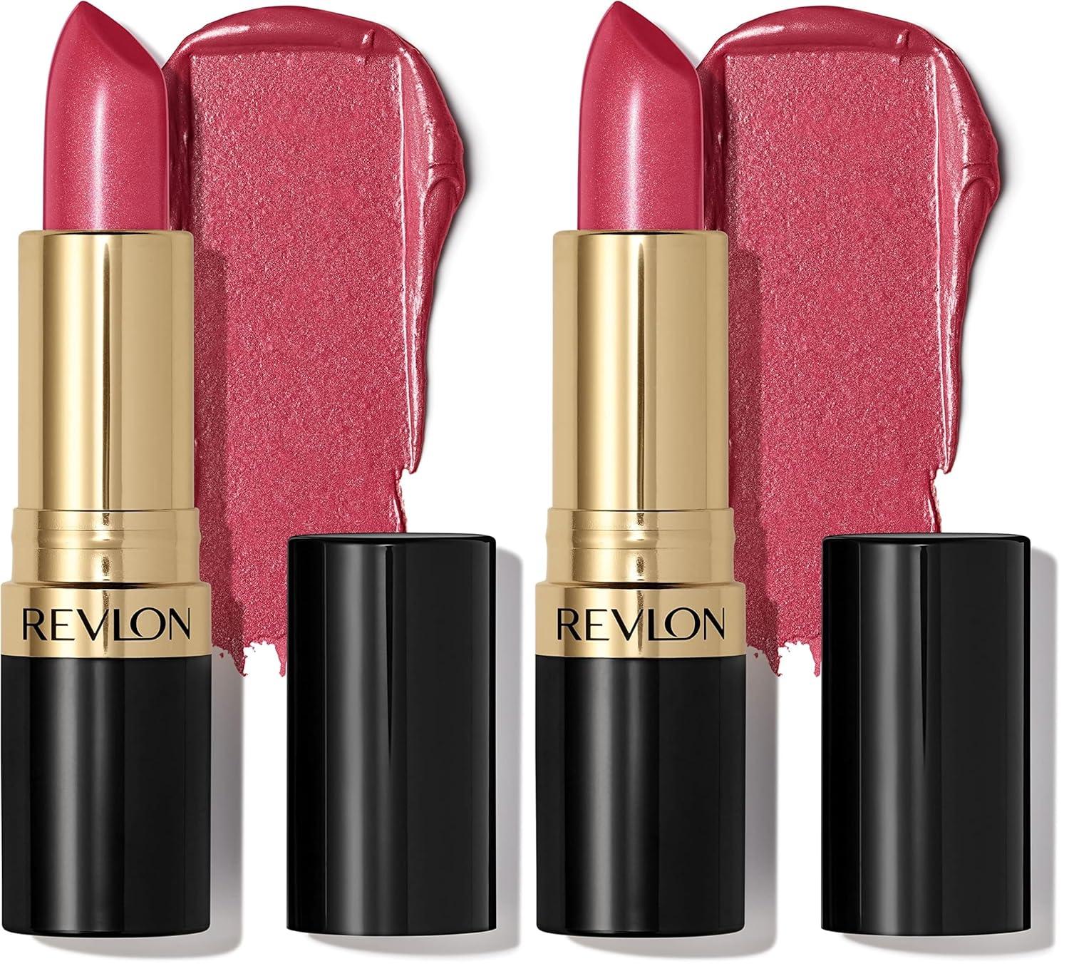 imageRevlon Super Lustrous Lipstick Creamy Formula For Soft FullerLooking Lips Moisturized Feel 520 Wine With Everything 015 oz525 Wine with Everything