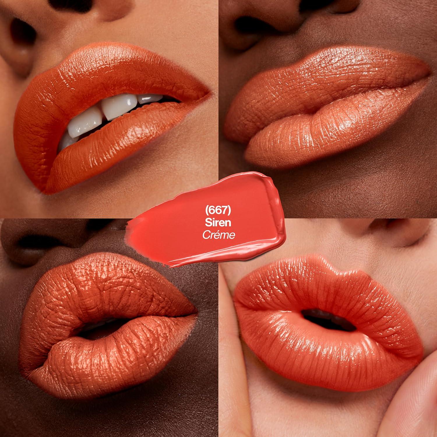 imageRevlon Super Lustrous Lipstick Creamy Formula For Soft FullerLooking Lips Moisturized Feel 778 Pink Promise 015 oz677 Siren