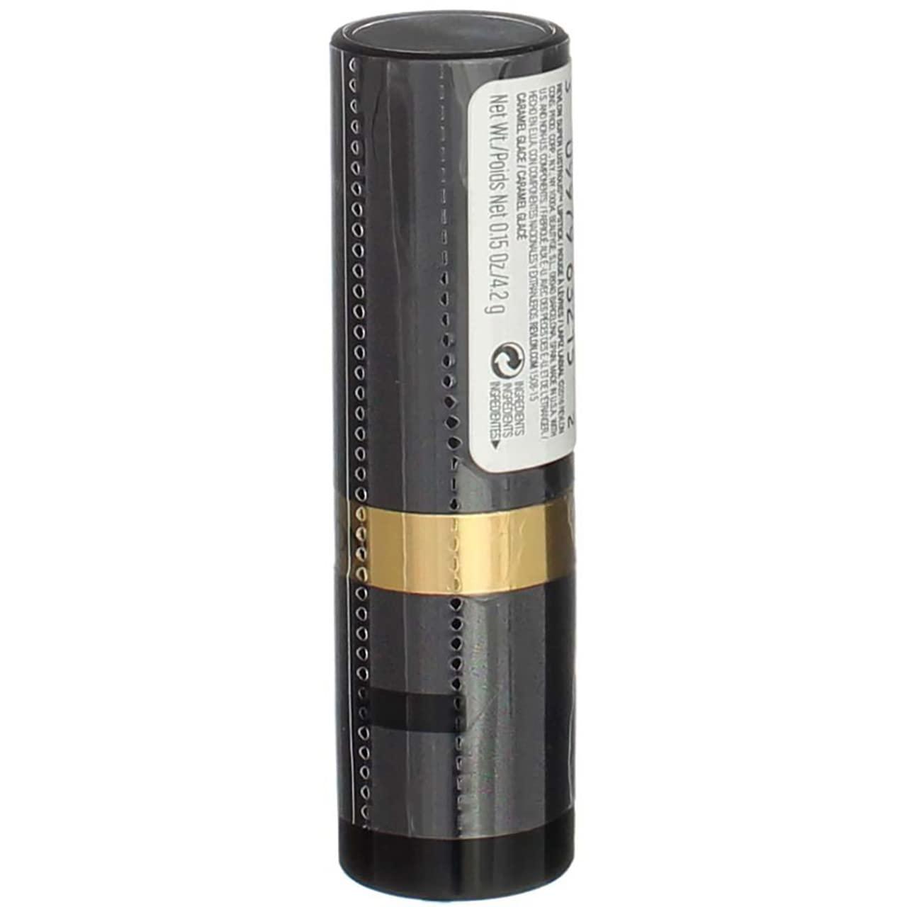 imageRevlon Super Lustrous Lipstick Creamy Formula For Soft FullerLooking Lips Moisturized Feel 778 Pink Promise 015 ozCaramel Glace