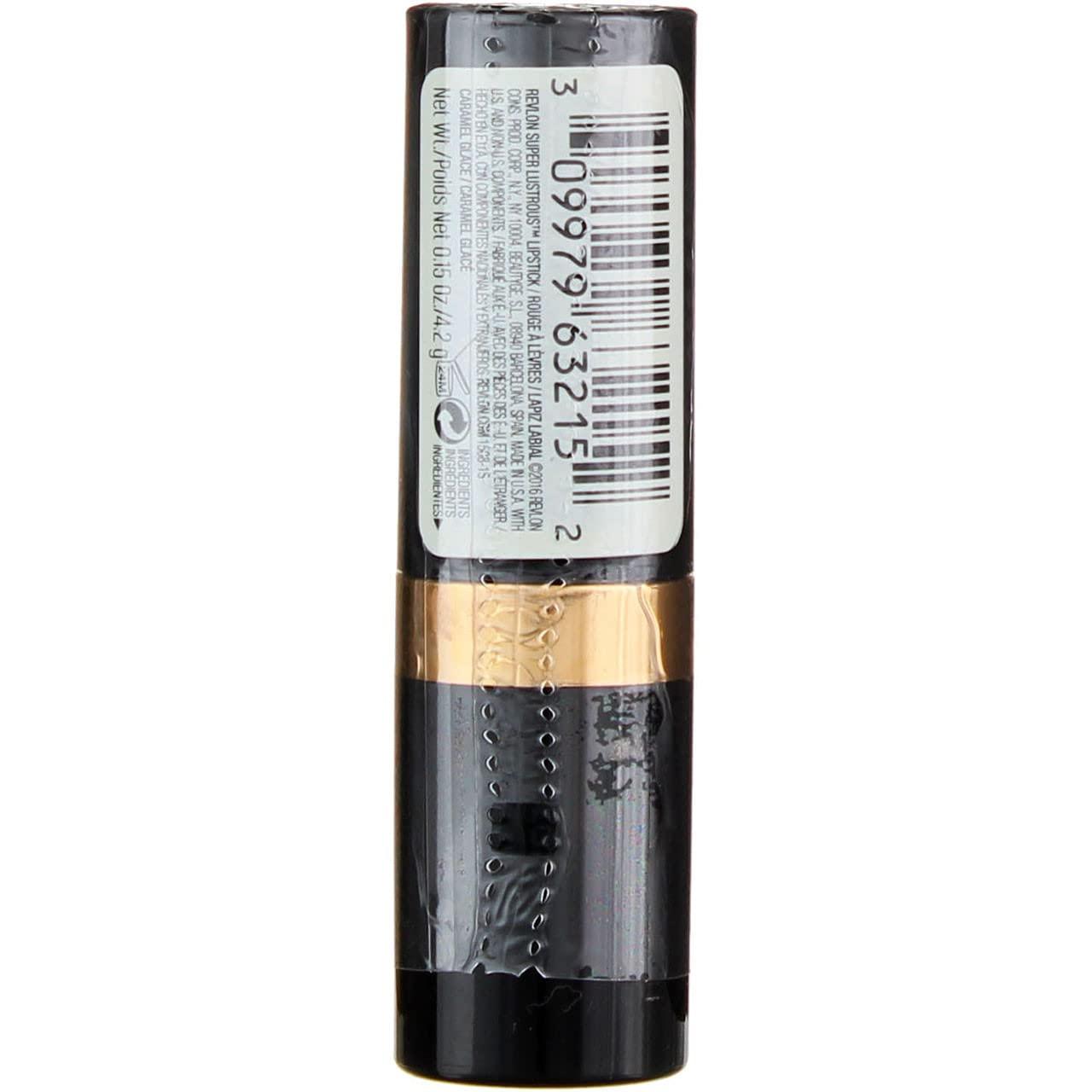 imageRevlon Super Lustrous Lipstick Creamy Formula For Soft FullerLooking Lips Moisturized Feel 778 Pink Promise 015 ozCaramel Glace