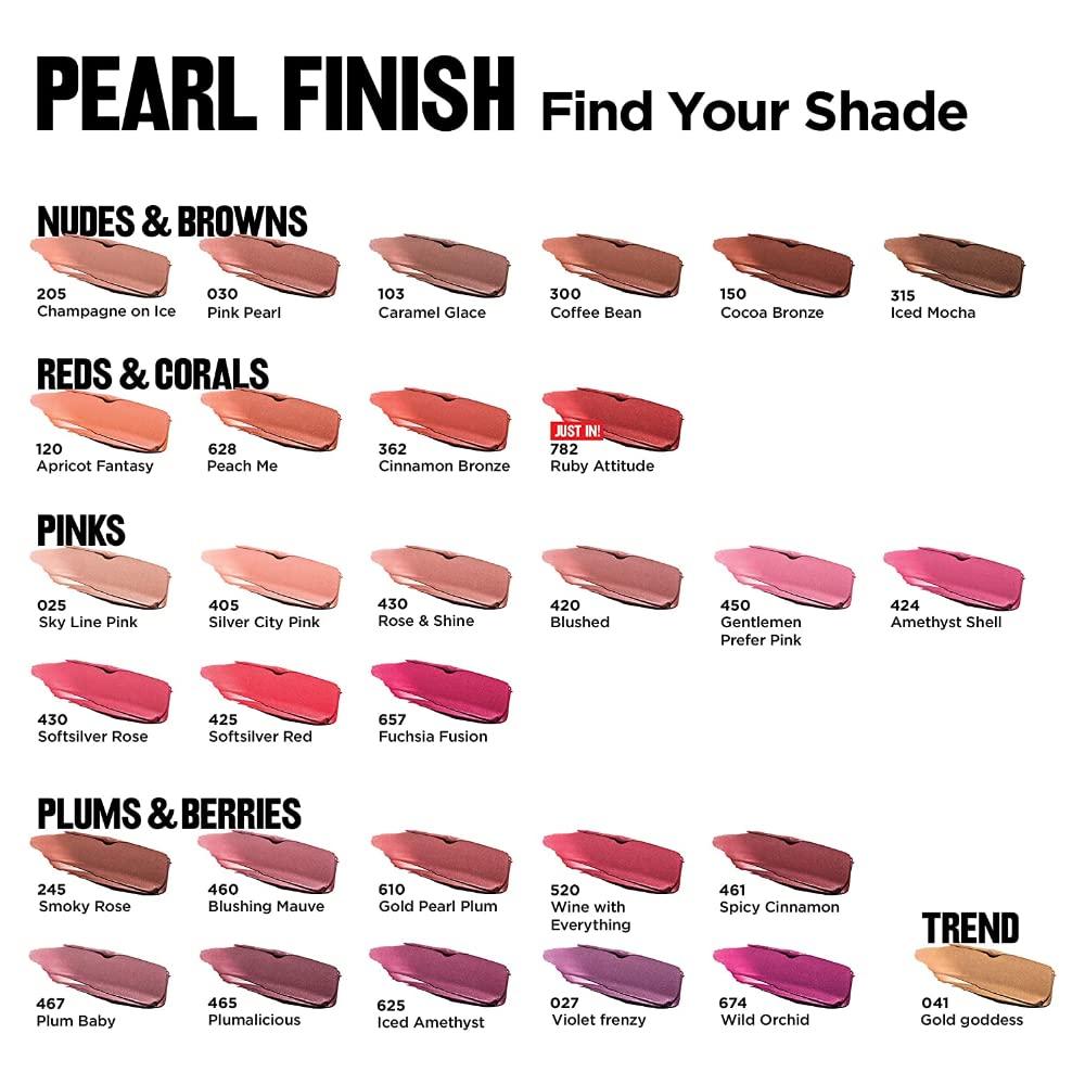 imageRevlon Super Lustrous Lipstick Creamy Formula For Soft FullerLooking Lips Moisturized Feel 778 Pink Promise 015 ozMauvy Night 473