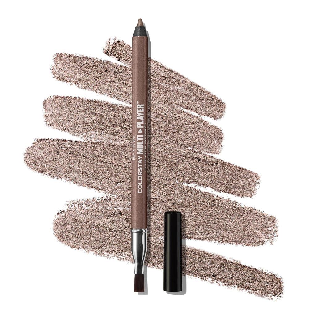imageREVLON ColorStay Multiplayer LiquidGlide Eye Pencil MultiUse Makeup With Blending Brush Blends Then Sets Creamy Texture Waterproof Smudgeproof Longwearing 403 Glitch Effect 003 OzUnder the Radar