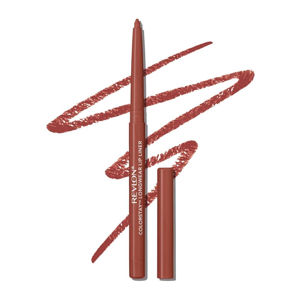 imageRevlon Colorstay Lip Liner Makeup with BuiltinSharpener Longwear Rich Colors Smooth Application 660 Mauve 001 oz635 Sienna
