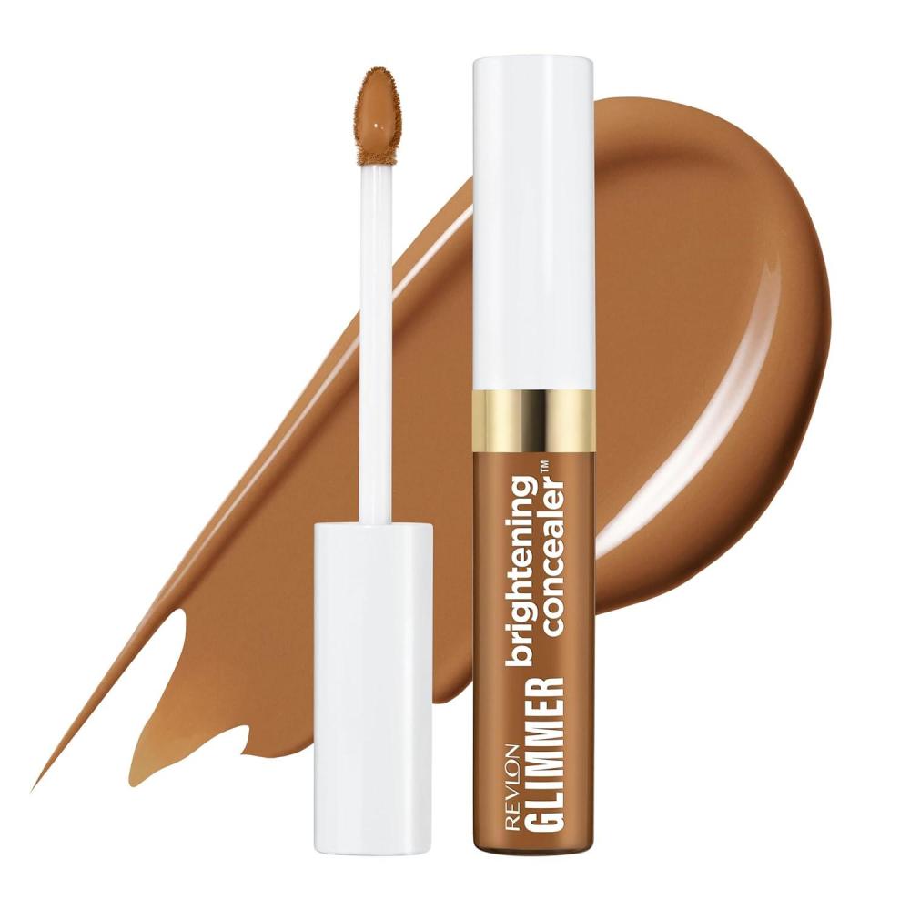 imageRevlon Glimmer Brightening Concealer Liquid Under Eye Makeup Made with Caffeine Vitamin C ampamp Stevioside 165 03 fl oz175