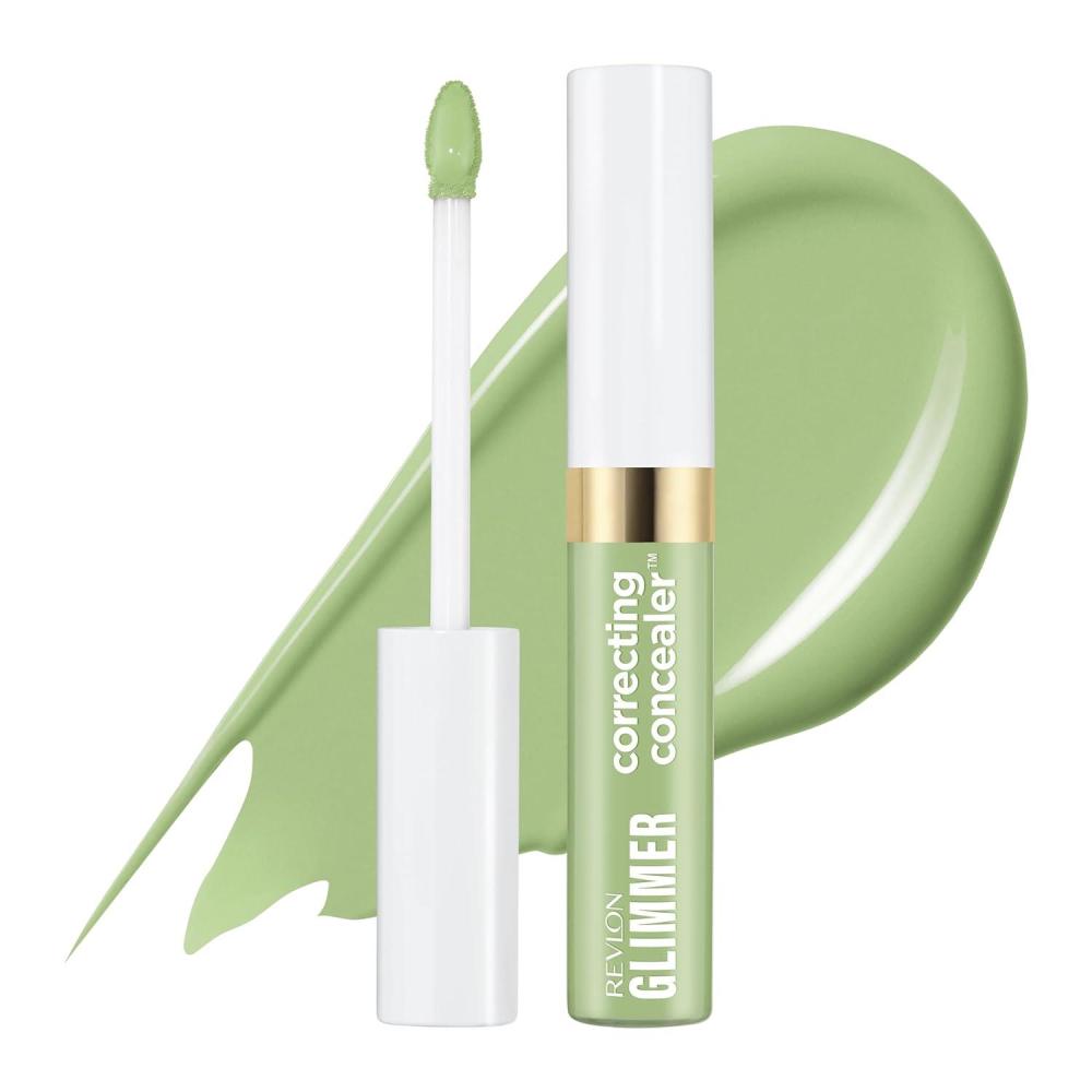 imageRevlon Glimmer Brightening Concealer Liquid Under Eye Makeup Made with Caffeine Vitamin C ampamp Stevioside 165 03 fl ozGreen