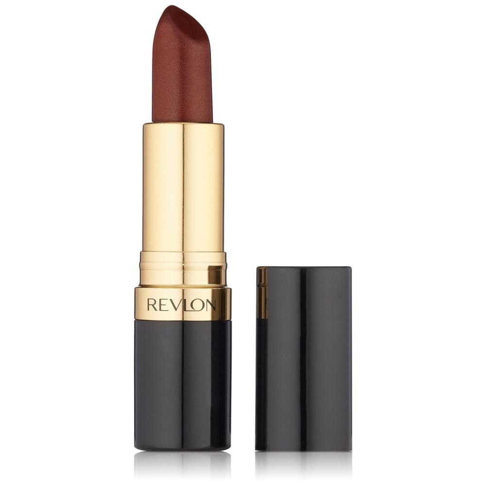 imageRevlon Super Lustrous Lipstick Creamy Formula For Soft FullerLooking Lips Moisturized Feel 315 Iced Mocha 015 ozCoffee Bean