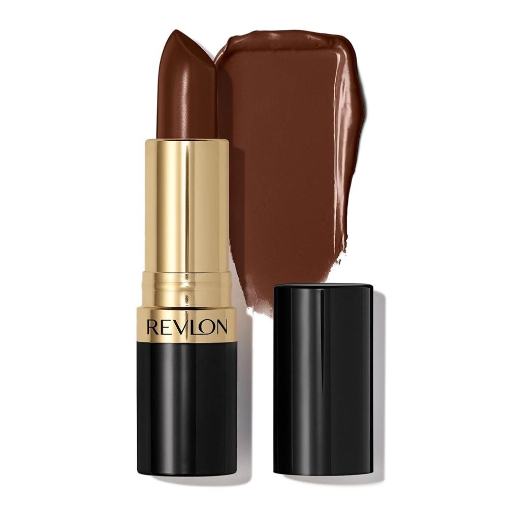 imageRevlon Super Lustrous Lipstick Creamy Formula For Soft FullerLooking Lips Moisturized Feel 415 Pink In The Afternoon 015 oz665 Choco Liscious