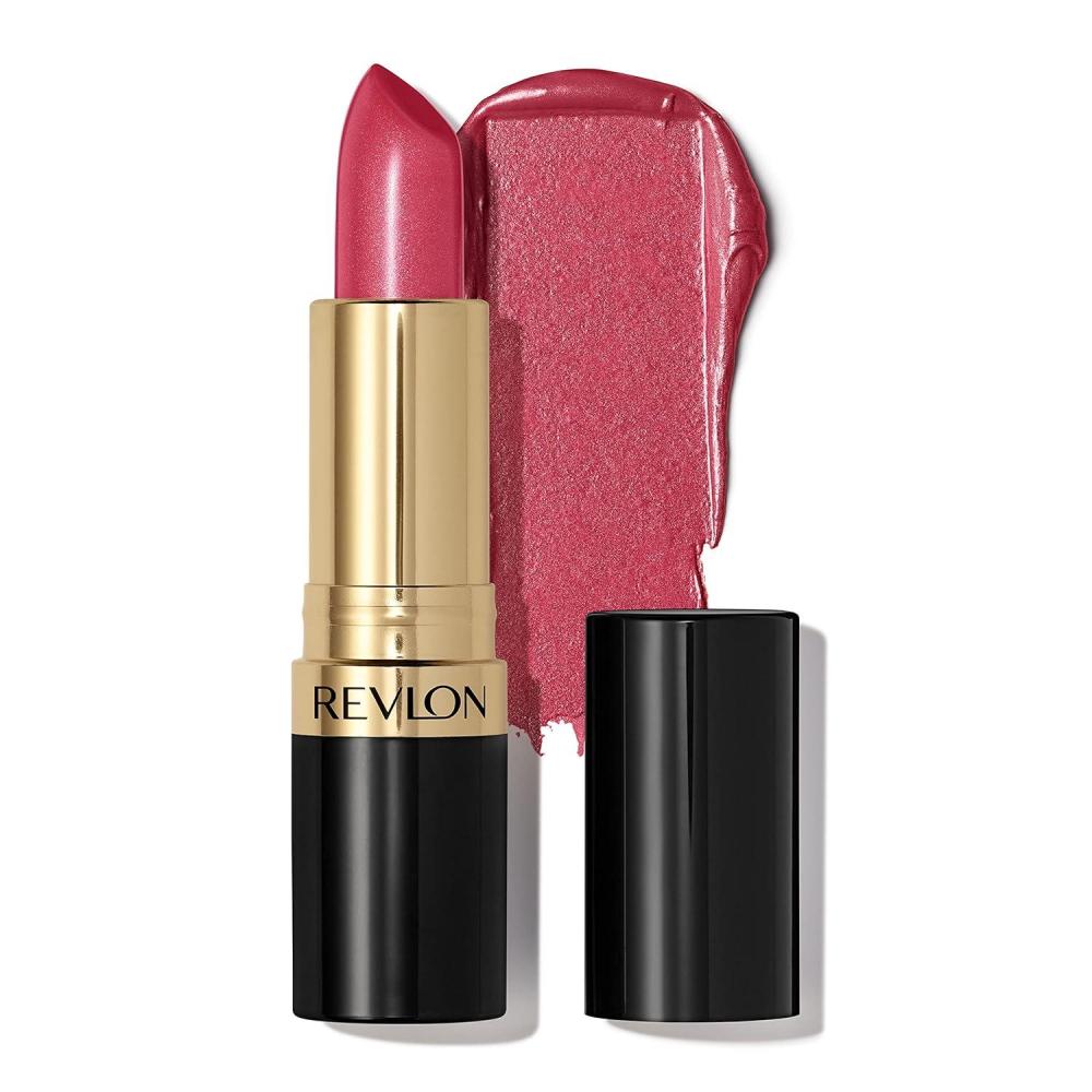 imageRevlon Super Lustrous Lipstick Creamy Formula For Soft FullerLooking Lips Moisturized Feel 520 Wine With Everything 015 oz525 Wine with Everything