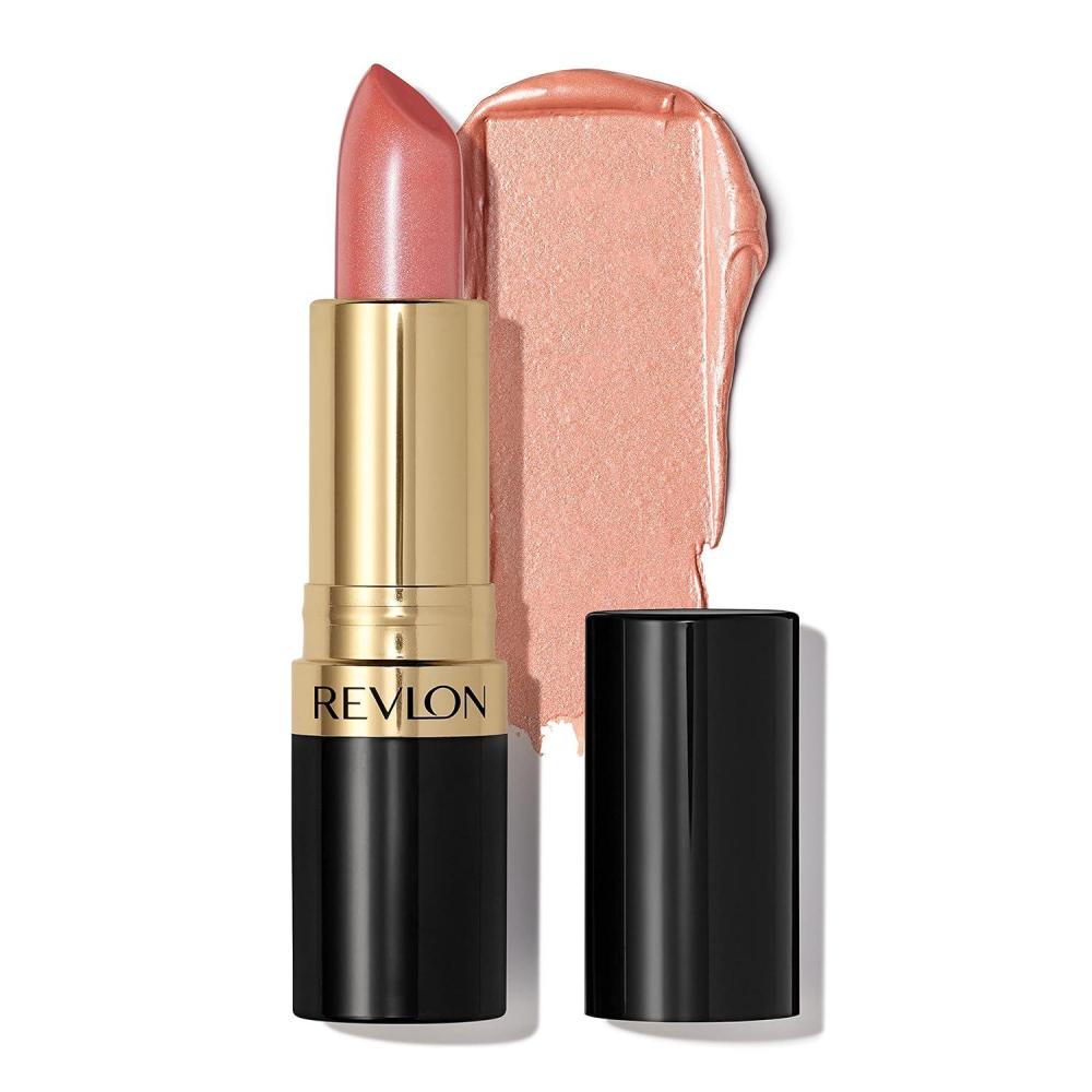 imageRevlon Super Lustrous Lipstick Creamy Formula For Soft FullerLooking Lips Moisturized Feel 778 Pink Promise 015 oz405 Silver City Pink
