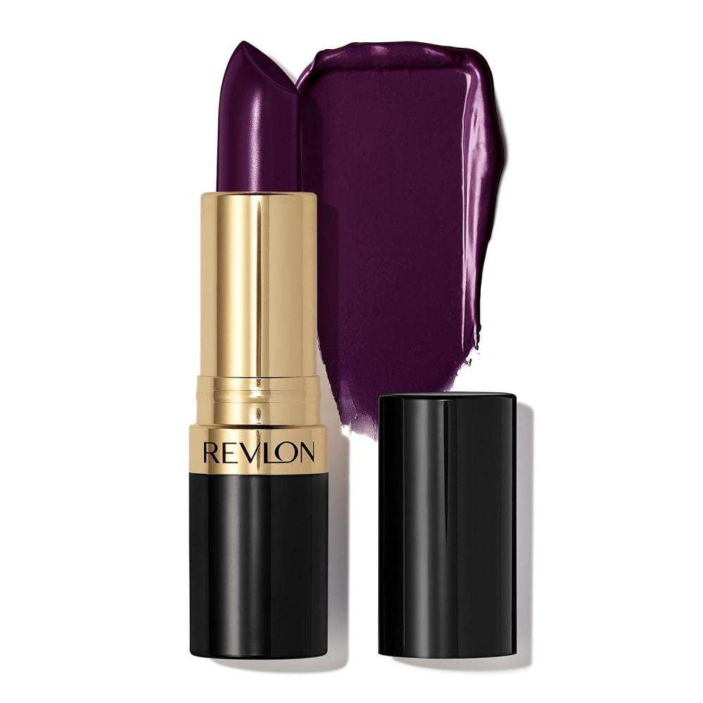 imageRevlon Super Lustrous Lipstick Creamy Formula For Soft FullerLooking Lips Moisturized Feel 778 Pink Promise 015 oz663 Va Va Violet