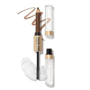 Revlon ColorStay Brow Fantasy, All In One Eyebrow Powder Pencil with Shaping Clear Gel, Gel Infused with Panthenol, Smudge-proof, 16HR Visibly Full Brows, 001 Ash Blonde(Soft Brown)