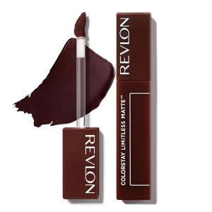 Revlon ColorStay Limitless Matte Liquid Lipstick, Vegan Formula, No-Budge, Longwear Lip Color, Long Lasting, Lightweight/Comfortable, Waterproof, 005 Strut, 0.17 fl oz(016 Extra Shot)