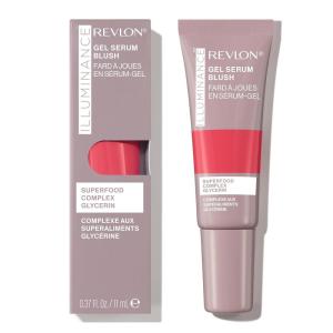 Revlon Illuminance Gel Serum Blush, Visibly Plump Cheeks, Dewy Finish and Hydrates All Day, 120 Striking Rose, 0.37 fl oz.(Striking Rose)