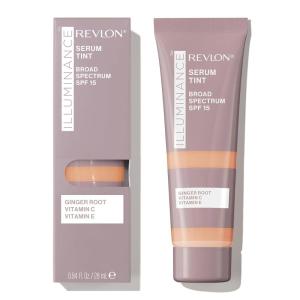 Revlon Illuminance Tinted Serum, Triple Hyaluronic Acid, Evens Out Skin Tone Over Time and Hydrates All Day, SPF 15, 417 Warm Caramel, 0.94 fl oz.(Light Tan)