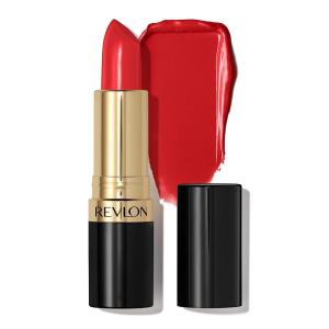 Revlon Super Lustrous Lipstick, Creamy Formula For Soft, Fuller-Looking Lips, Moisturized Feel, 415 Pink In The Afternoon, 0.15 oz(725 Love That Red)