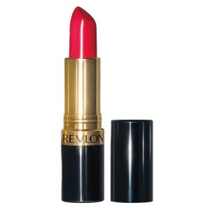 Revlon Super Lustrous Lipstick, Creamy Formula For Soft, Fuller-Looking Lips, Moisturized Feel, 415 Pink In The Afternoon, 0.15 oz(730 Revlon Red)